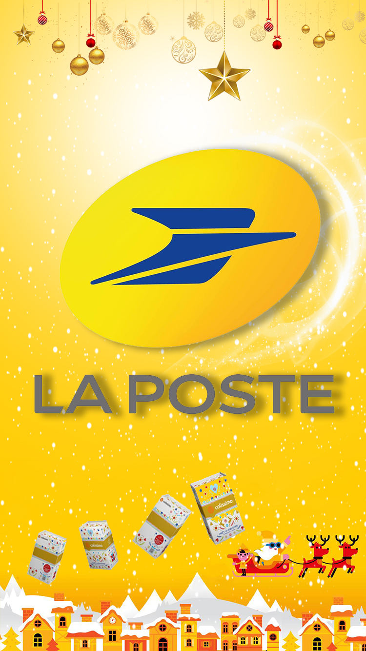 Visuel magie digitale pour la poste