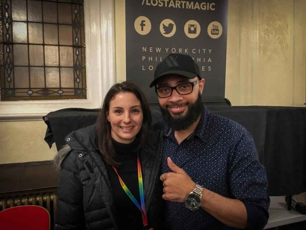 Photo avec Eric Jones à BalckPool