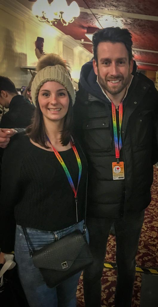 Photo avec Jamie Raven à BalckPool