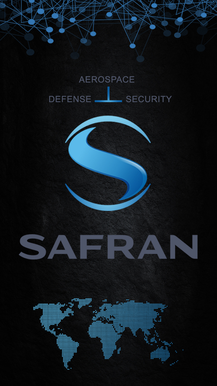 Visuel magie numérique pour le groupe Safran