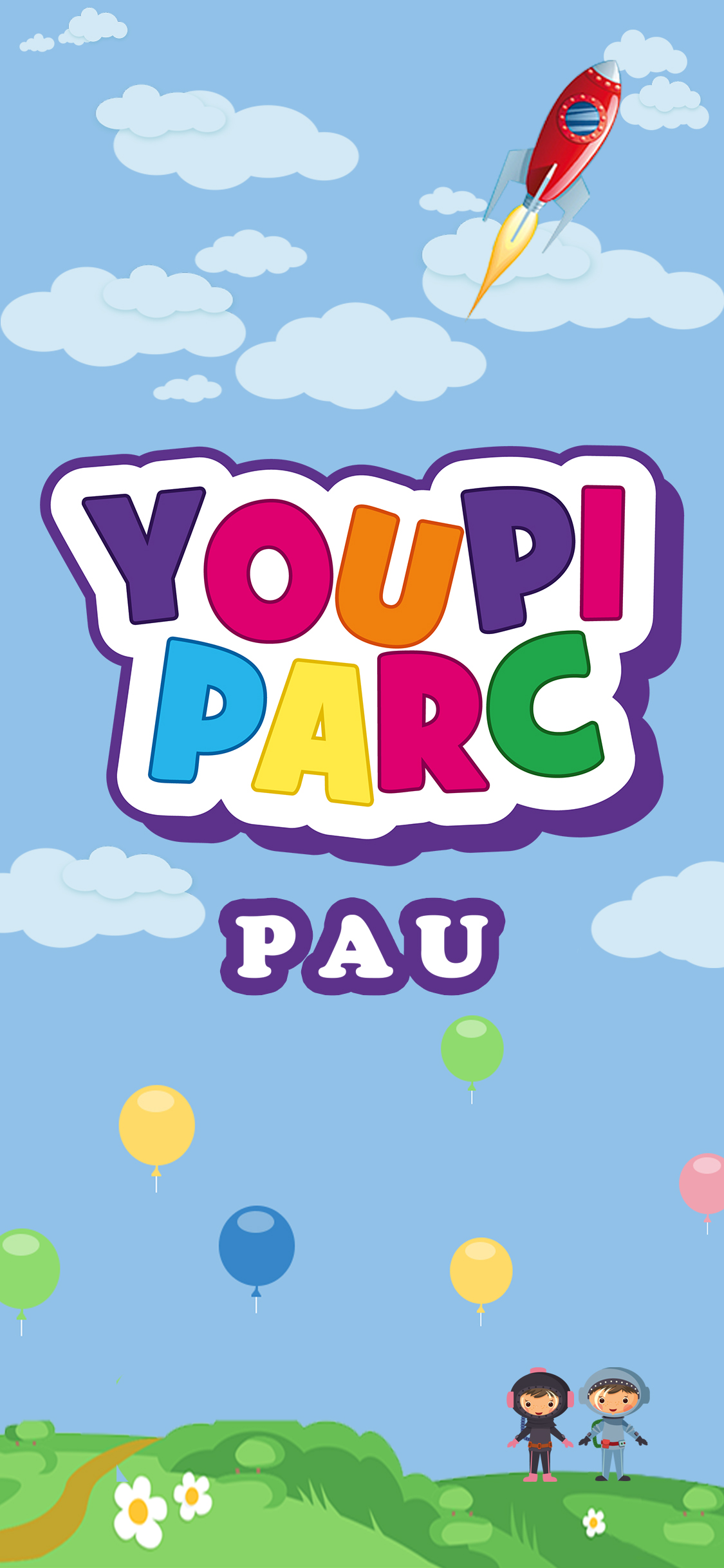 Visuel magie numérique pour Youpi Parc à Pau